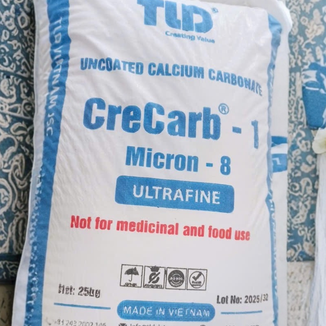 crecarb 1 micron 8 calcium carbonate tld aaharva chemical